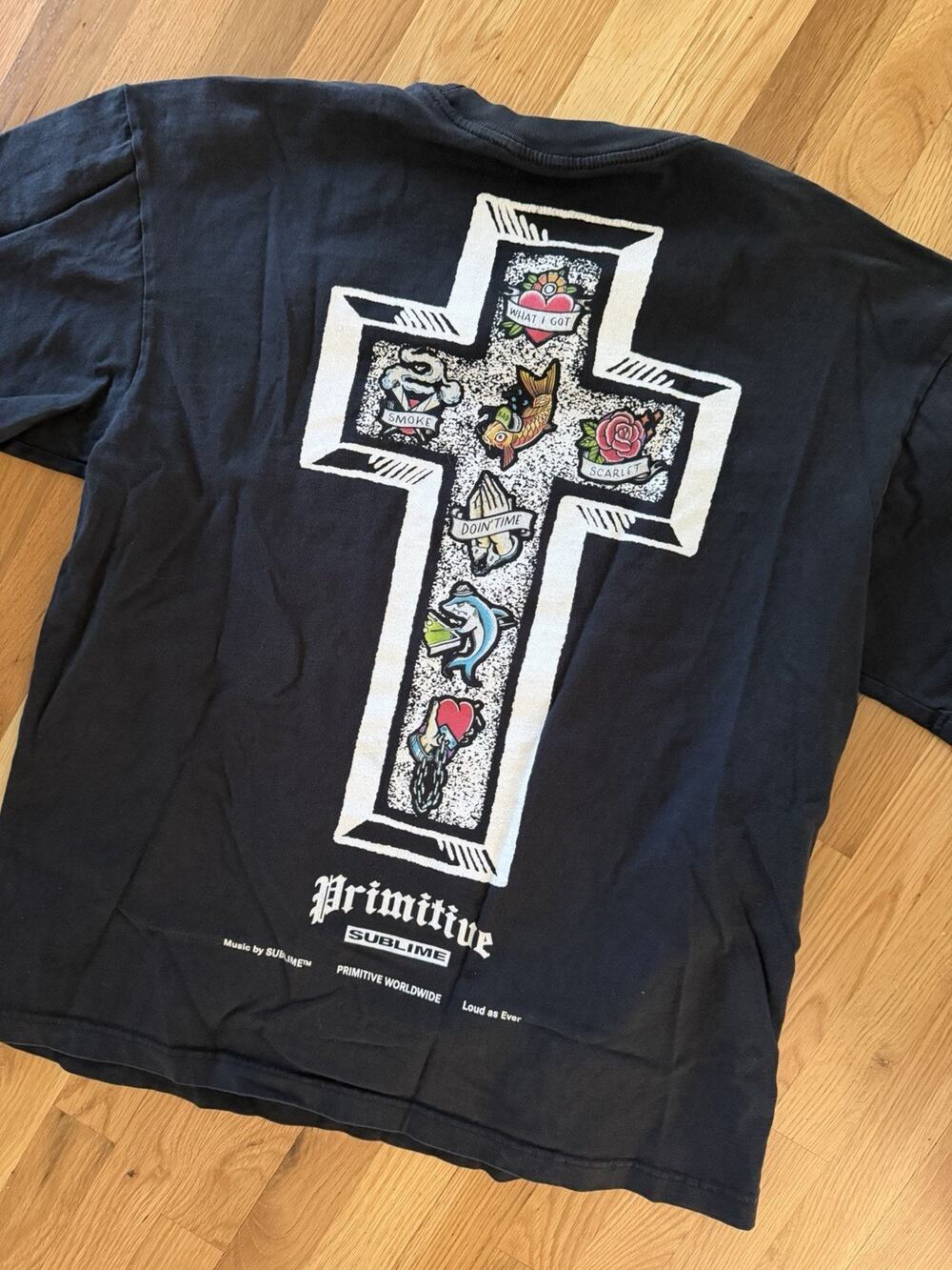 Primitive x Sublime HELLO Boxy T-shirt Men’s Size XL Limited Edition
